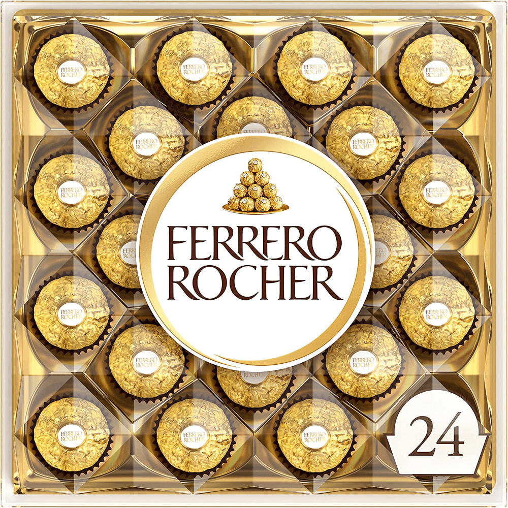 caja de 6 chocolates ferrero rocher