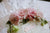 Happy birthday cake with flowers.