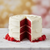 Red Velvet Cake with Enhanced Background
