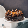Brownie Chocolate Cheesecake 8"