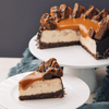 Brownie Chocolate Cheesecake 8"